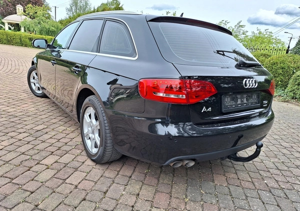 Audi A4 cena 44800 przebieg: 238592, rok produkcji 2012 z Warszawa małe 191